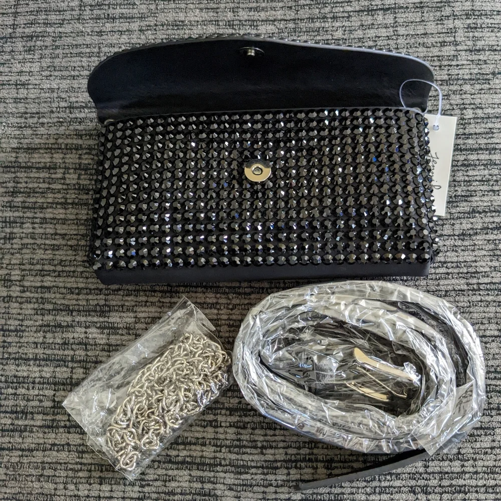 Bling Waist Belt Bag Crossbody Envelope Clutch